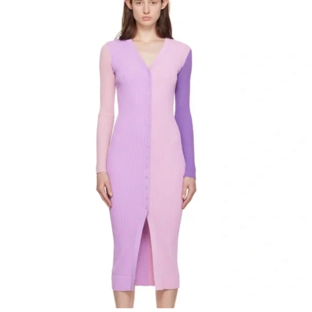 Staud Shoko Dress purple size M